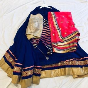 Indian traditional chaniya choli by designer Lopa dave